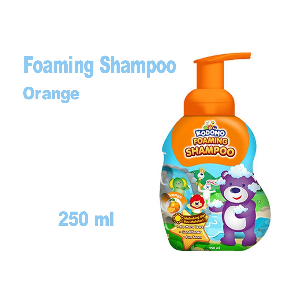 Kodomo Foaming Shampoo Gel Sampo &amp; Conditioner Anak Rambut Sehat