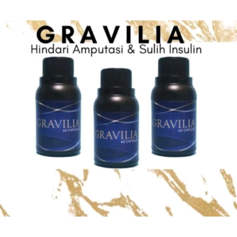Gravilia | Gravilia Asli © Gravilia Obat Diabetes isi 60 kapsul