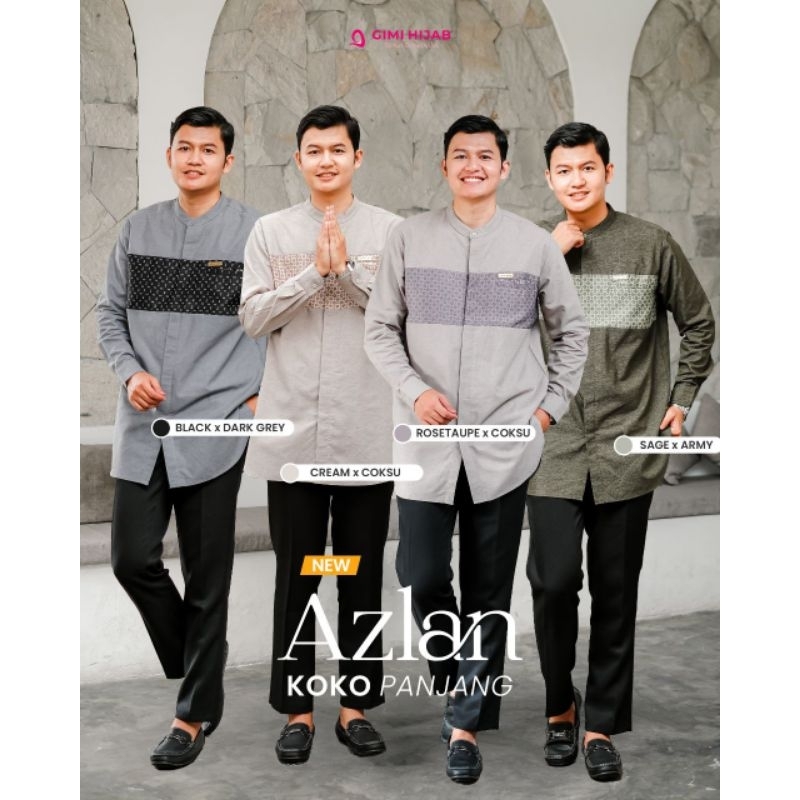Baju koko Azlan Koko Dad (lengan panjang)