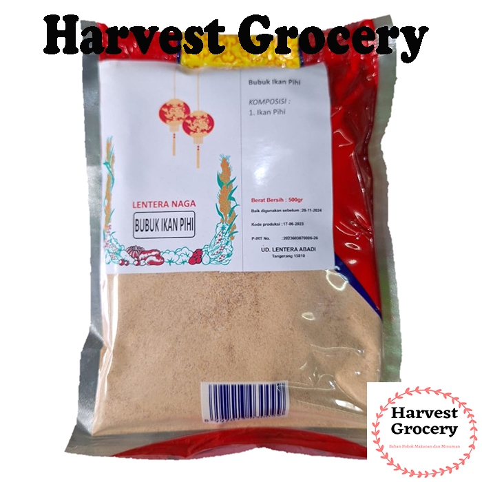 

Heng's / Lentera Naga Flounder Fish Seasoning (Serbuk Ikan Pihi) 500 Gr