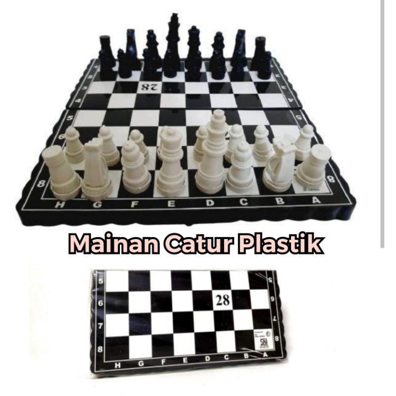 Mainan Catur Plastik / Catur Plastik terbaru