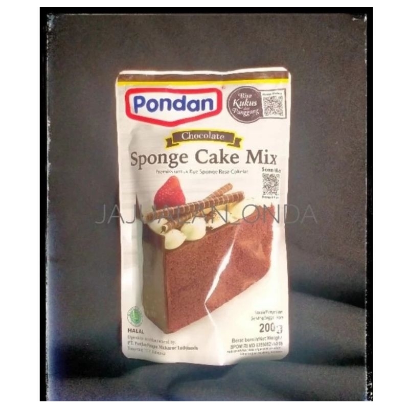 

❤ B6161 ❤ PONDAN SPONGE CAKE MIX COKLAT