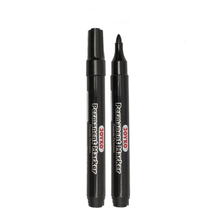 

Spidol Permanent Marker PM-34 Pound Tip Joyko - Hitam