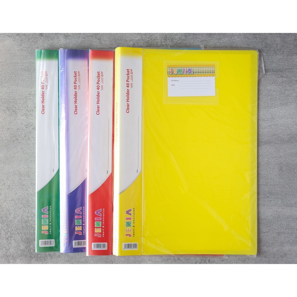 

COD Clear Holder Polos 60 Poket Folio Grosir