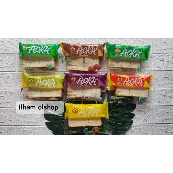 

[TERMURAH] Roti Aoka Super Lembut/ ROTI PANGGANG ANEKA RASA 1 PCS 65 Gram