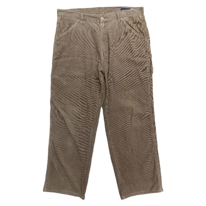 Preloved Celana Vintage Carpenter Corduroy Bossini Jeans Pria Wanita Size 36 - 37