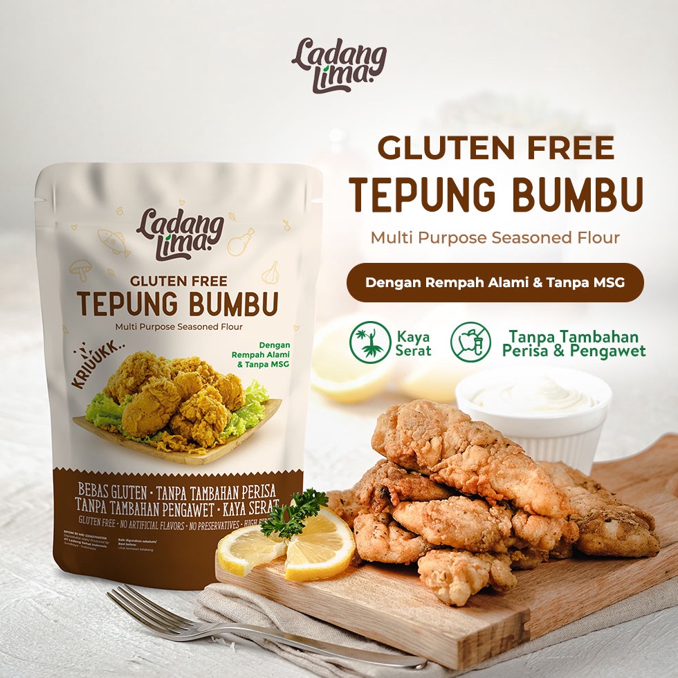 

ST72 Tepung Bumbu Serbaguna 150g - Gluten Free Ladang Lima ➽Baru