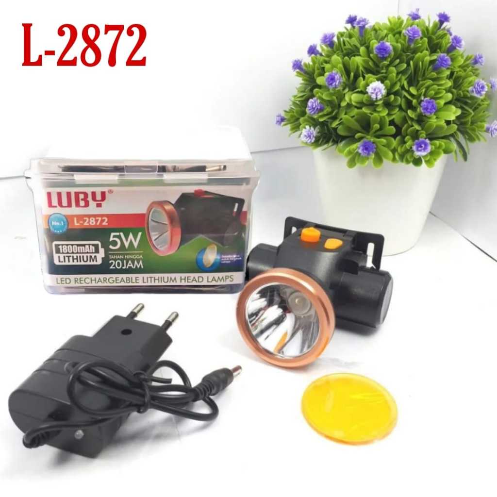 Senter Kepala Charge Muxindo 211 Rechargeable LED Headlights