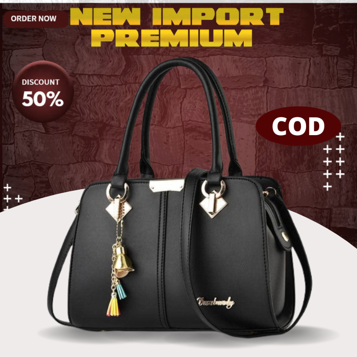 FL01342 Tas buat ngaji ibu ibu elegan mewah cantik import terbaru pesta kondangan wanita kerja kanto