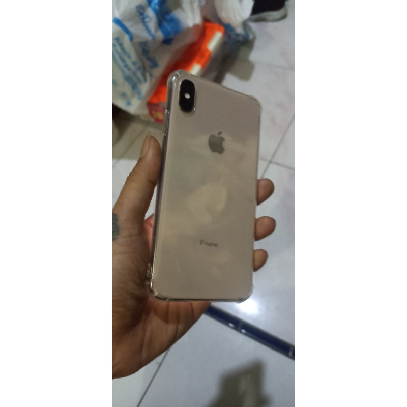 iPhone XSMAX 512 GB Gold Lock iCloud Status Clean, Part ORI, 3utools Hijau Semua