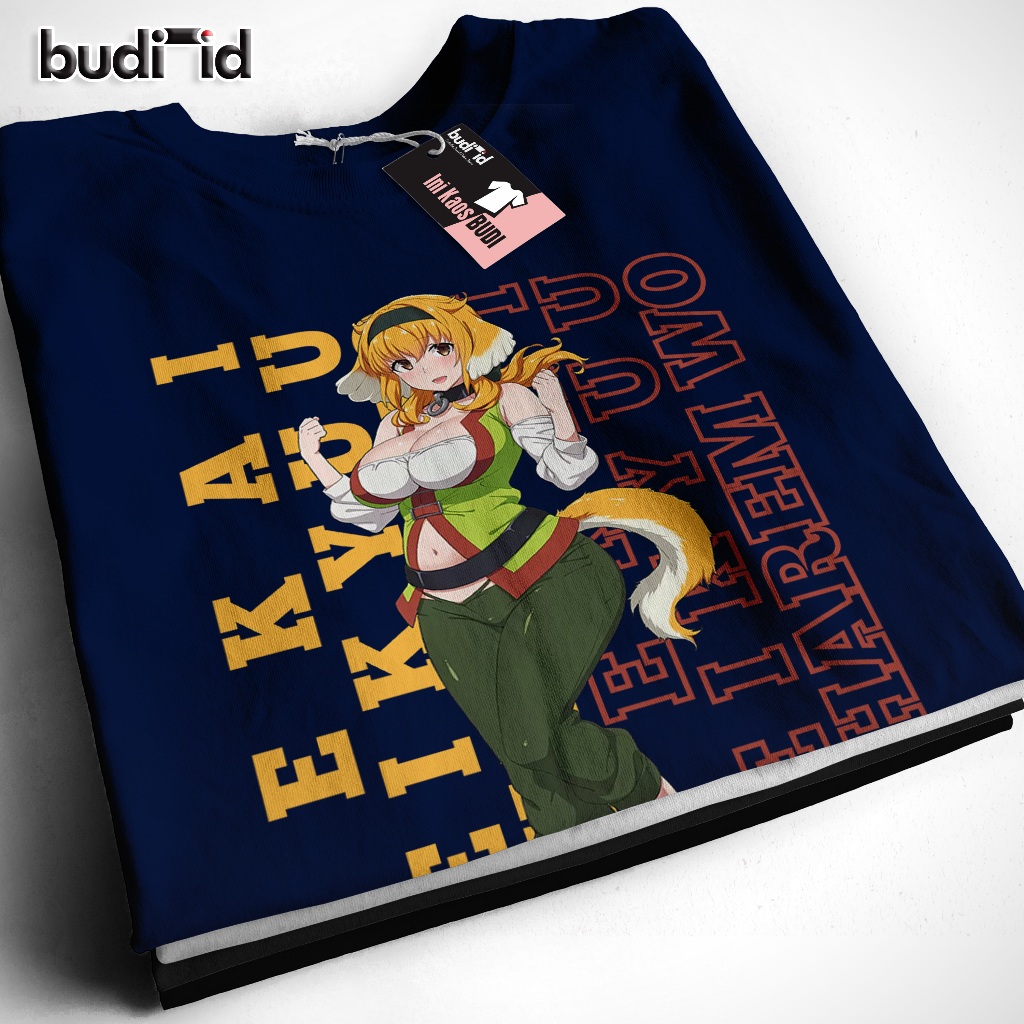 Kaos Anime Jepang Isekai Meikyuu de Harem Wo Baju Distro