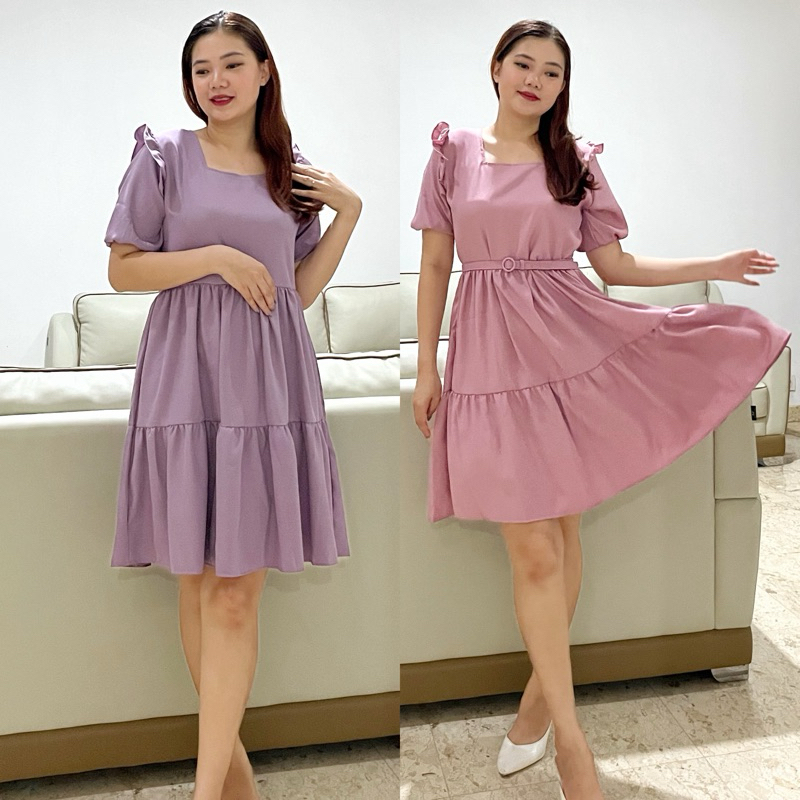 Dress Naomi W10 Dress Korean Look Casual