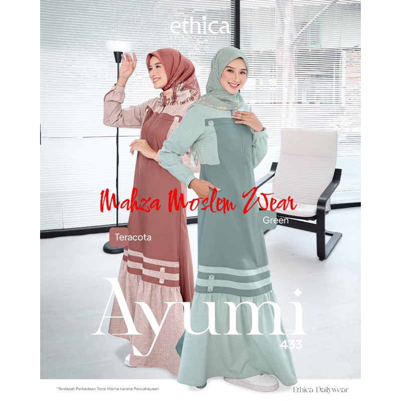 AYUMI 433 || GAMIS DAILY ORIGINAL ETHICA