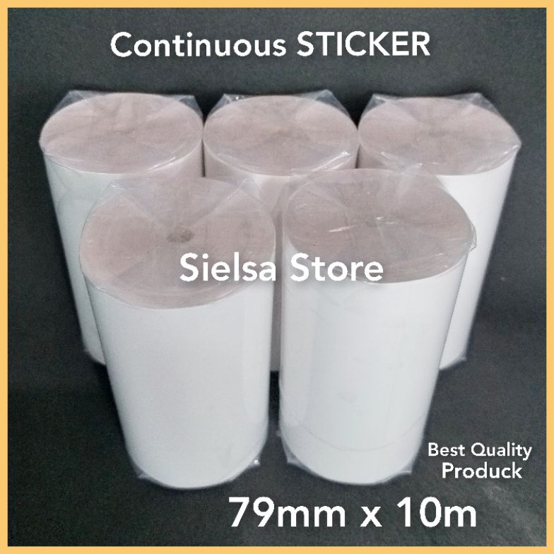 

Best Pr0duk LABEL STIKER THERMAL 80MM x 10 METER/ KERTAS STICKER DIRECT THERMAL PREMIUM CETAK RESI OLSHOP Raih Diskon