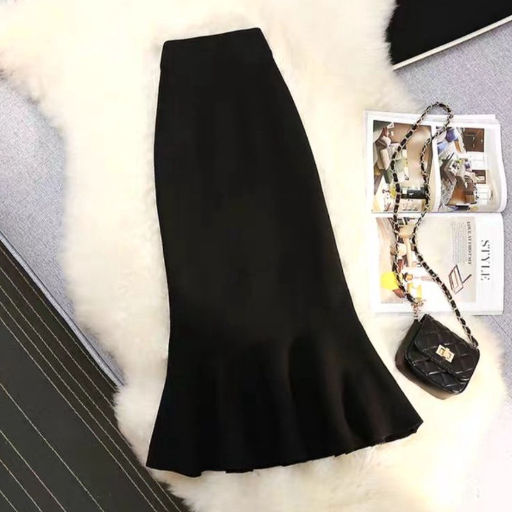 modelTipe GKD304 Cherry Rok peplum Rok mermaid Rok Duyung SHAKILA
