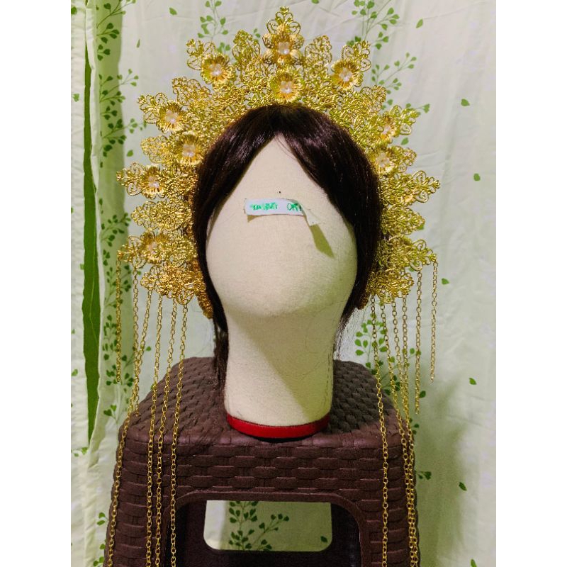 MAHKOTA SUNTING MELAYU/MAHKOTA WEDDING/HEADPIECE PENGANTIN/MAHKOTA PENGANTIN/ AKSESORIS PENGANTIN ME