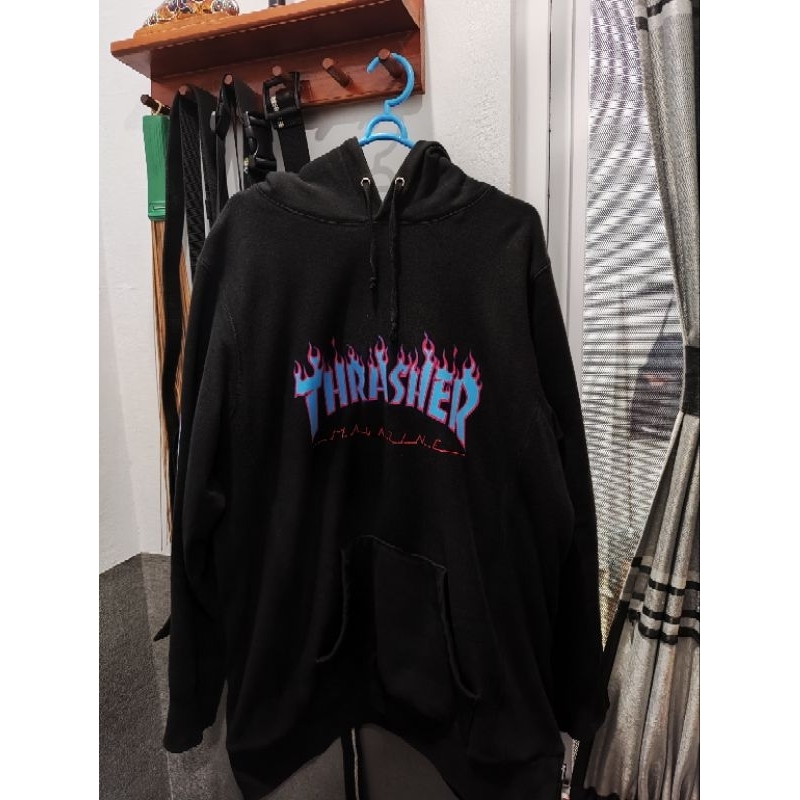 Thrasher x Supreme Flame Hoodie