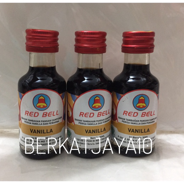 

✬ Perisa Vanilla Essence Red Bell Vanila 30 ml 42