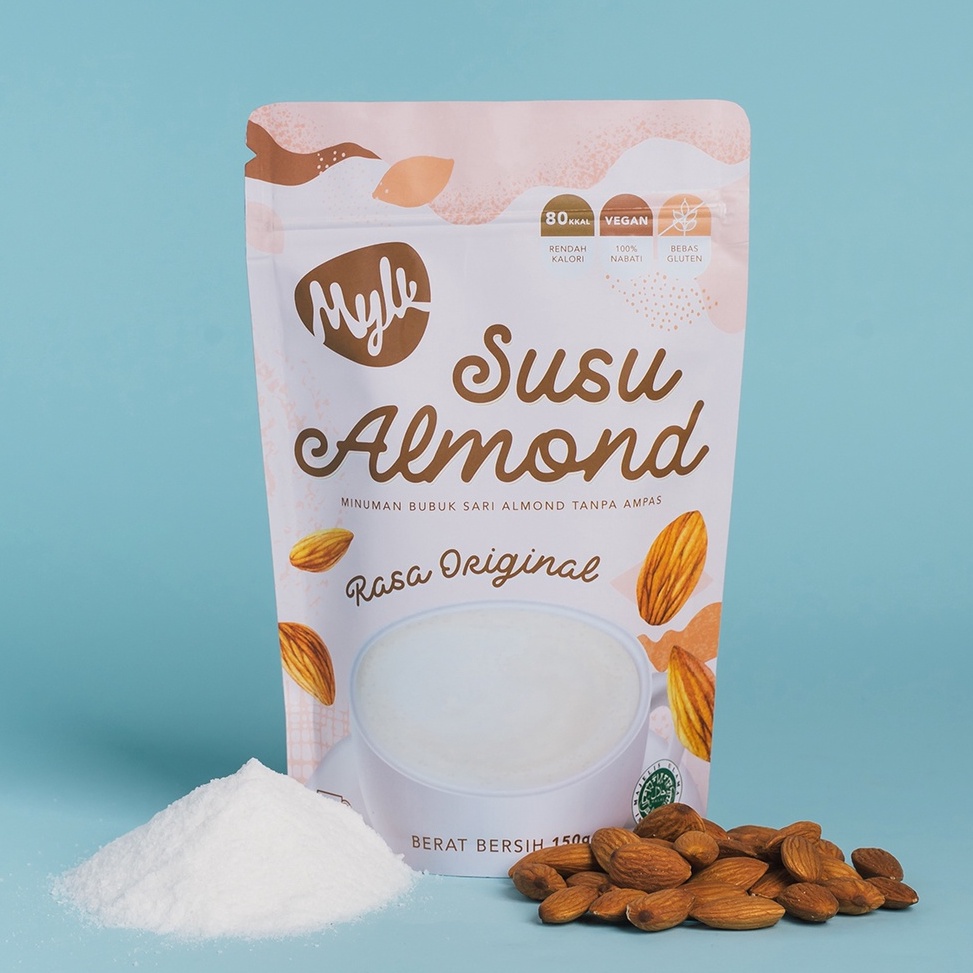 

[♠S86(] Susu Almond Bubuk / Mylk Almond Powder / HALAL MUI / 10x Minum / Tanpa Ampas Just Now