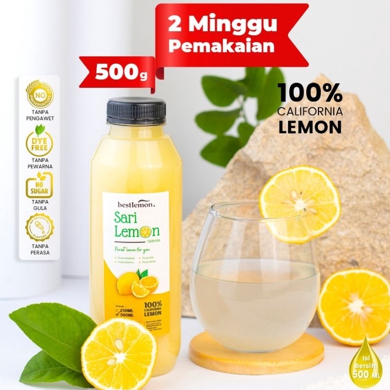 

Bestlemon - Sari Lemon - Pure Lemon Juice - Detox - Diet Natural Healthy Drink - 500 ML Serba Murah )̿̿