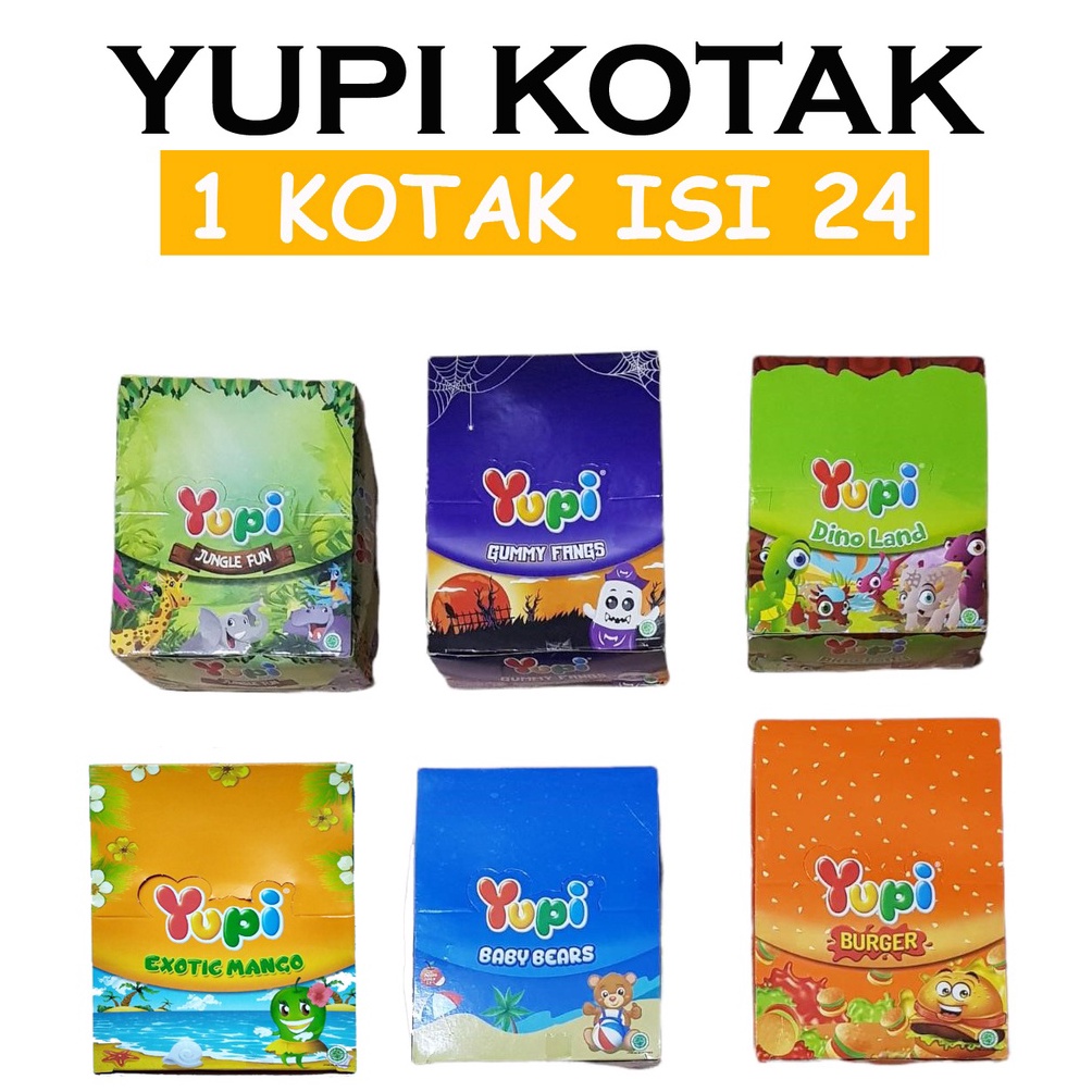 

→ PERMEN YUPI BURGER / ICE CREAM CONE KOTAK Diskon
