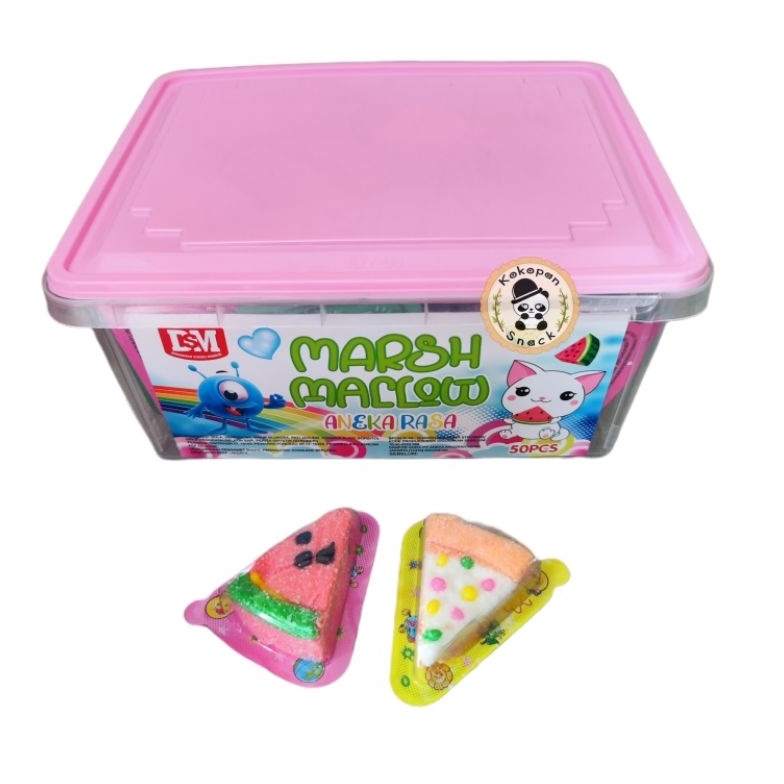 

7G3381 DSM SEMANGKA POTONG MARSHMALLOW TUPPERWARE ISI 50 4391