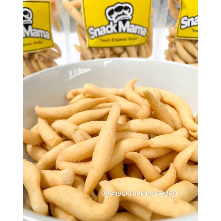 

58 CURUT KEJU PREMIUM 100GR / KUE TELUR GABUS KEJU | SNACKMAMA Diskon