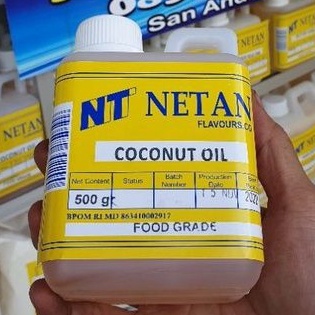 

L44r11s NETAN COCONUT OIL 500gram( VANILI ) Terjamin Bagus