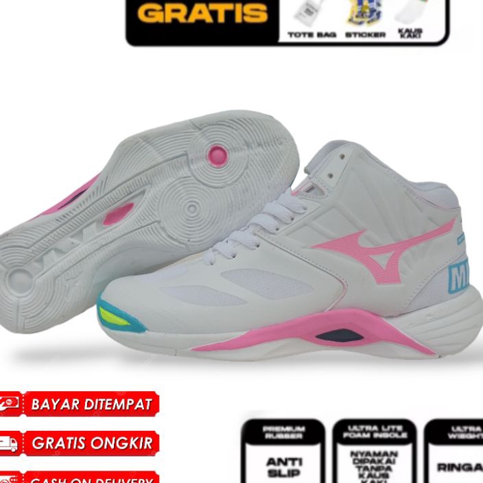 Terlaris Sepatu Volly Mizuno Wave Momentum 2 Sepatu Volly Mizuno Wave Momentum 2 Wanita.
