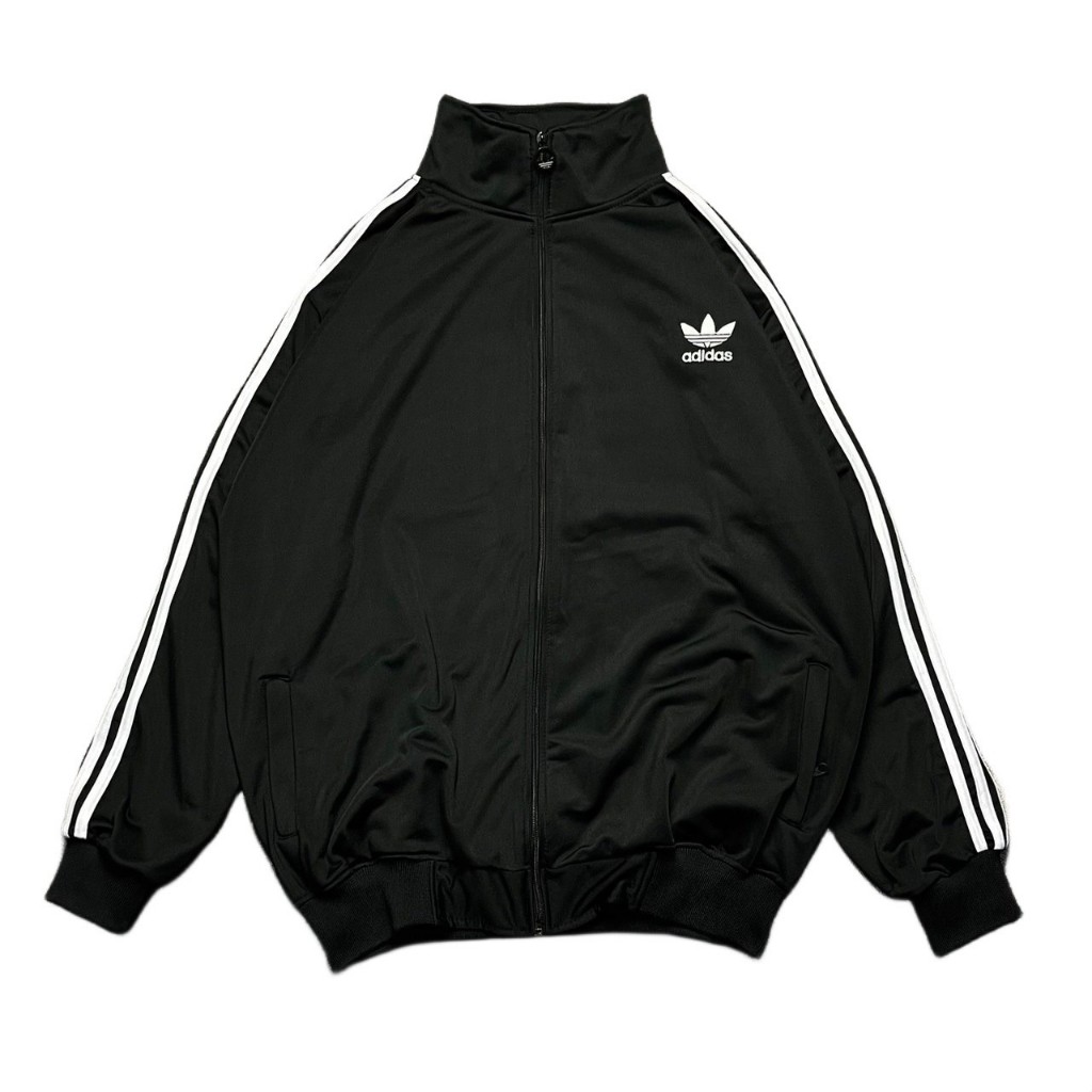 JAKET TRACKTOP ADIDAS FIREBIRD BLACK WHITE