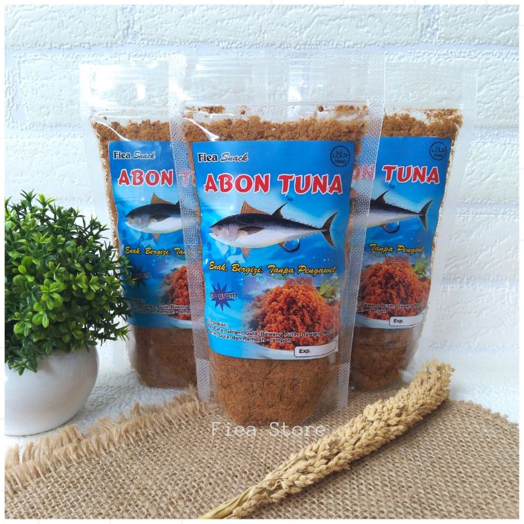 

95 ABON IKAN TUNA 100 GRAM (FRESH, Tanpa Pengawet&MSG)/ Abon Bayi MPASI Best Produk (^