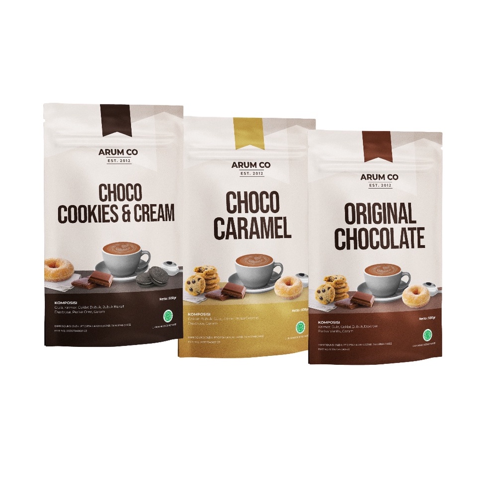 

ARUM CO 500 gr-SERBUK MINUMAN DAN MAKANAN-POWDER DRINK-VARIAN RASA CHOCOLATE-KIOS BAHAN KUE Ready Stock Д ■