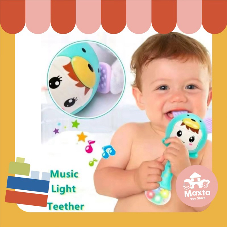 Mainan Rattle Stick Toys LED