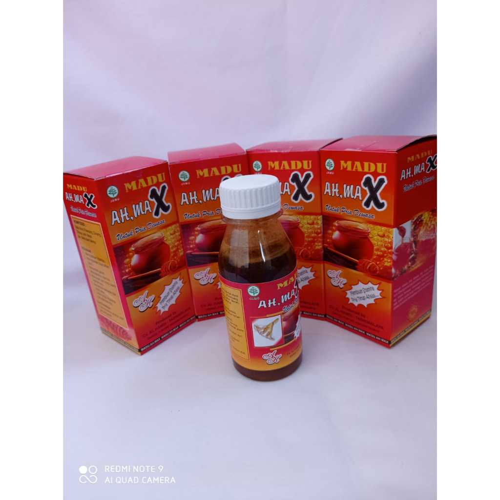 {COD}Madu Ah Max Madu Herbal Meningkatkan Daya Tahan Tubuh Obat Pria Dewasa