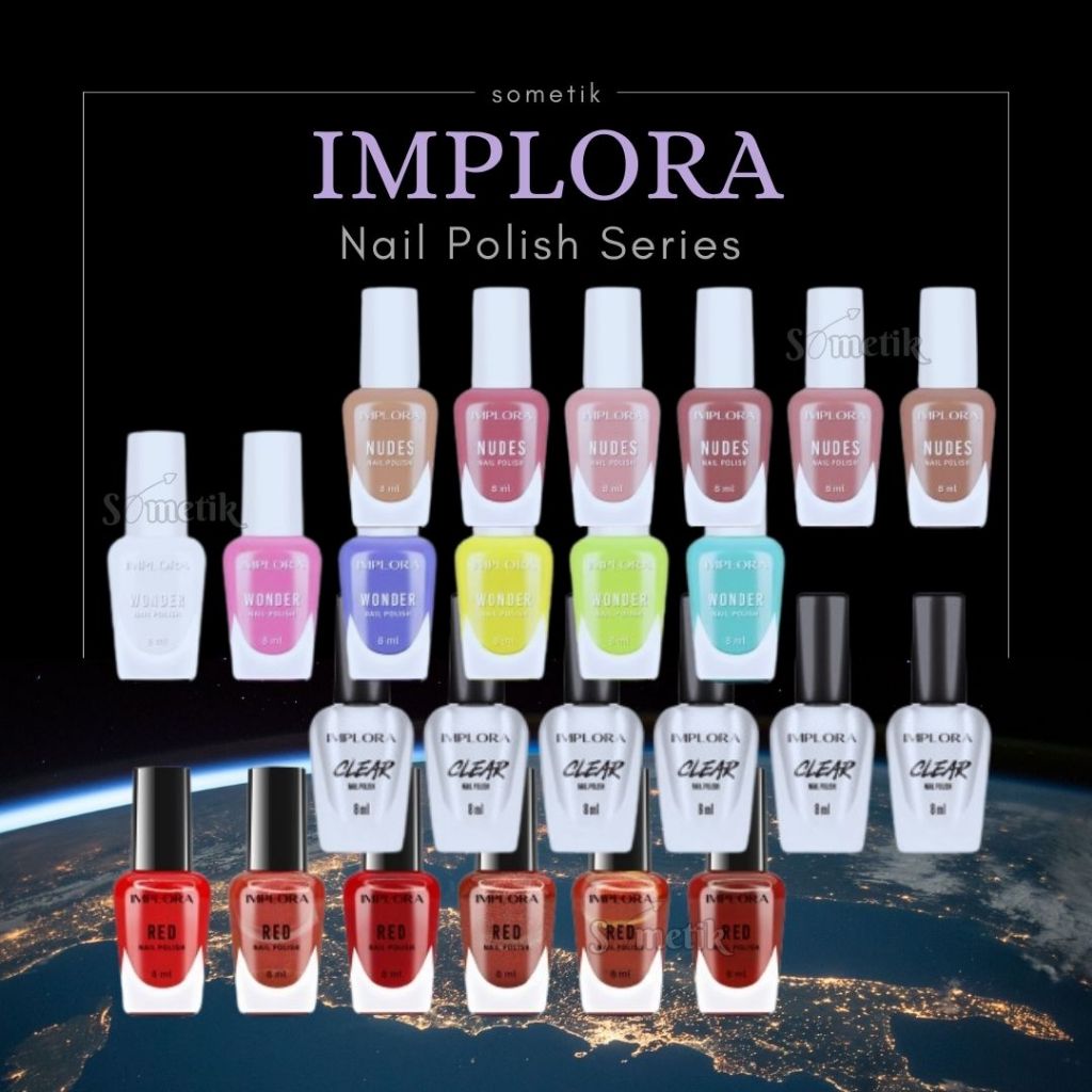 IMPLORA NAIL POLISH  / IMPLORA KUTEK BOX / IMPLORA KUTEK ECER