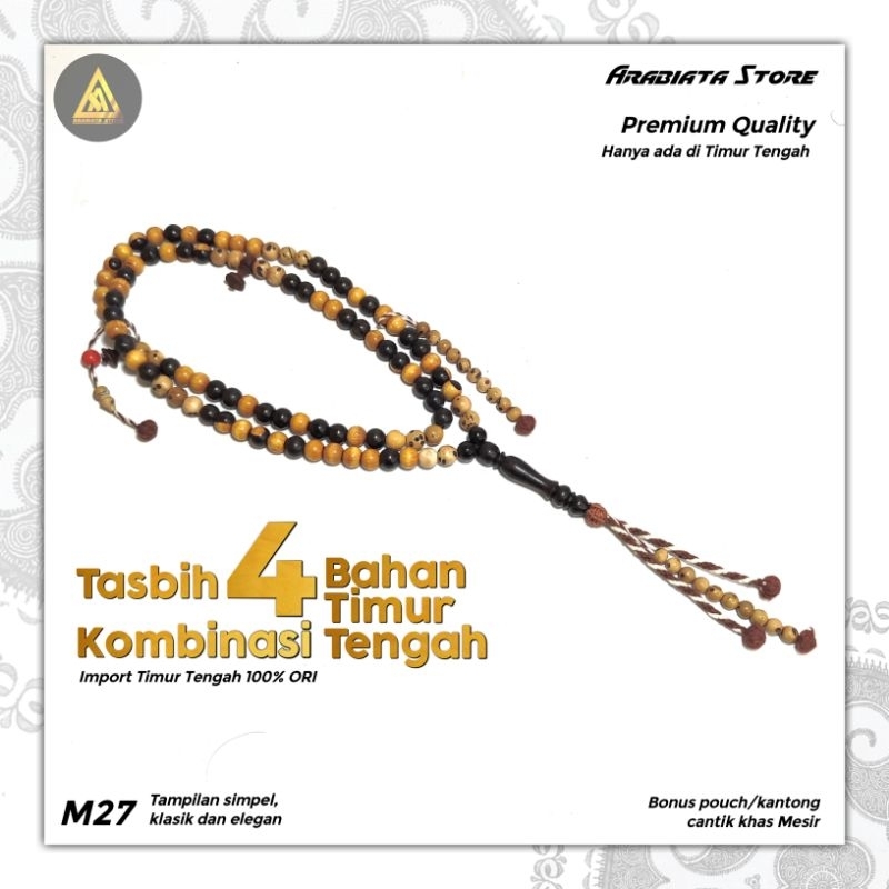 Tasbih Unab mix Marjan Yuser Laut Merah Oud Sholib dll