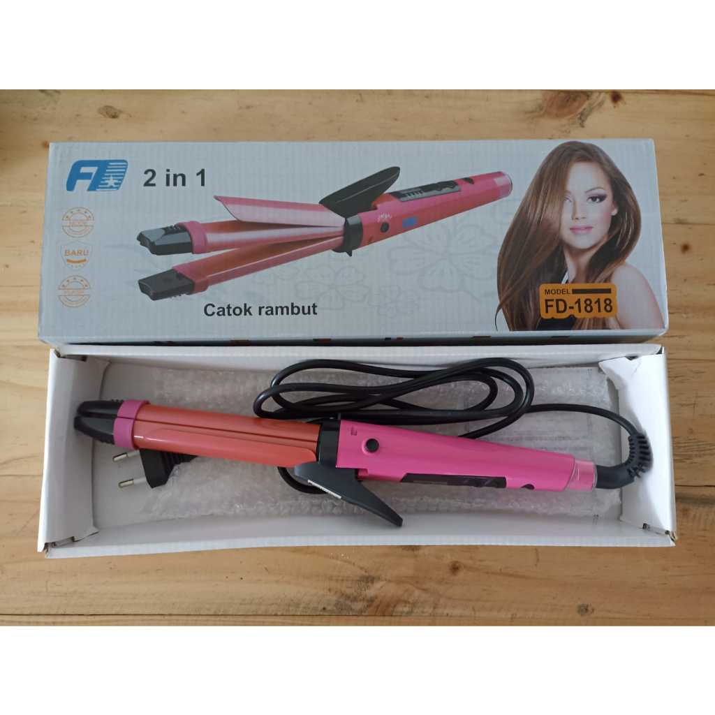 Alat Pelurus Rambut Catokan FD-1818 FD 1818