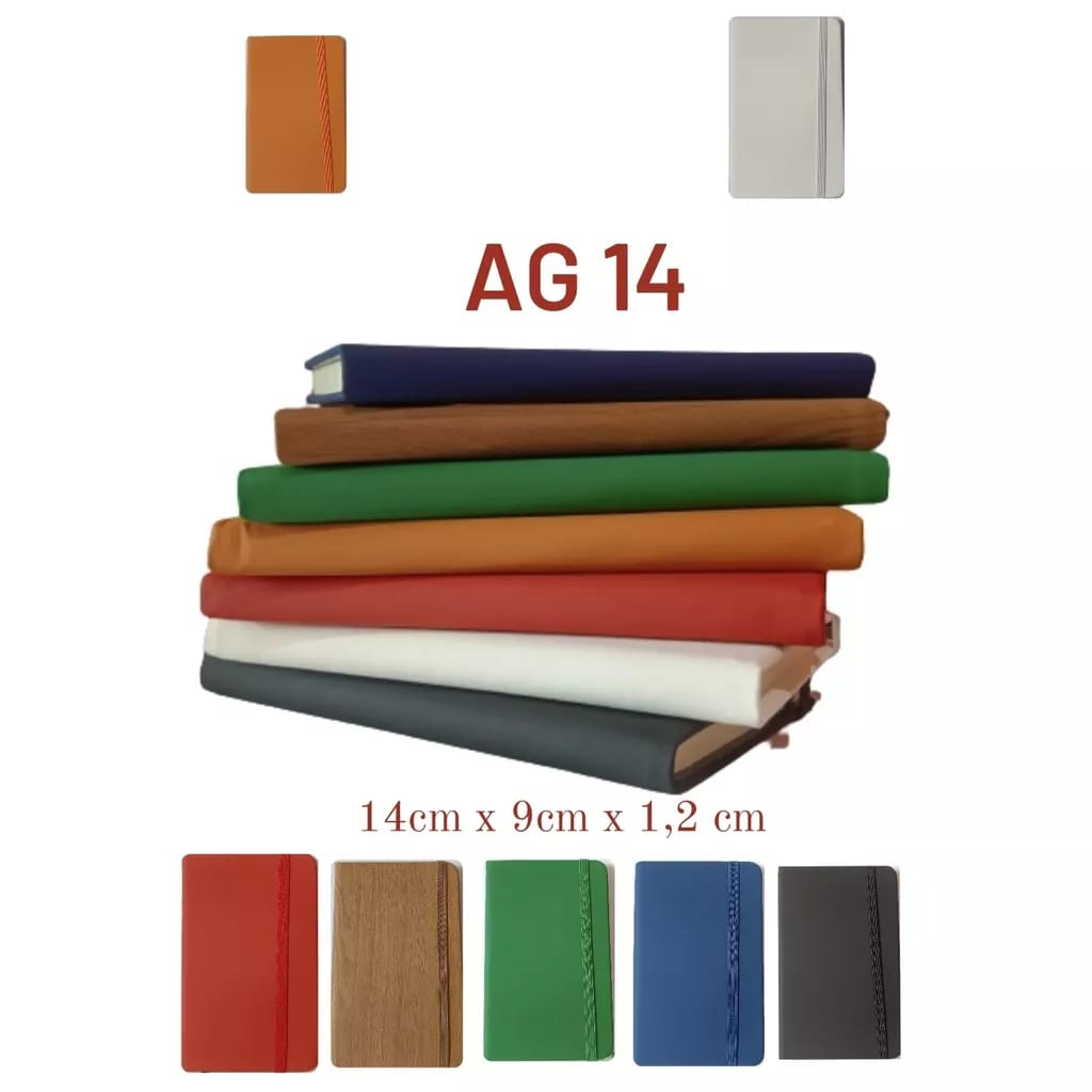 

Agenda AG 14 Cocok Untuk Promosi Souvenir Bisa Custome Nama dan Logo Perusahaan