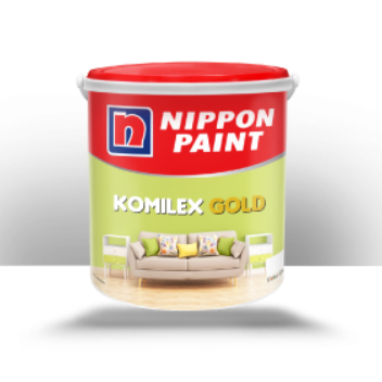 CAT TEMBOK NIPPON KOMILEX GOLD 4.5KG  PLAFON DINDING PAPAN BOARD GRC GYPSUM ETERNIT