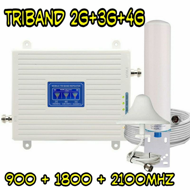 SignalBooster EDC GSM Three Band 900-1800-2100Mhz