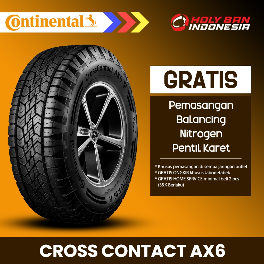 CONTINENTAL 235/60 R18 107H AX6