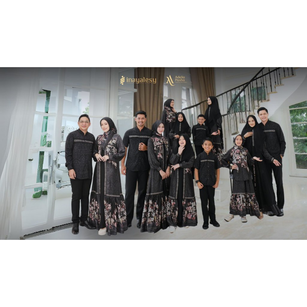Sarimbit Keluarga.Sarimbit Lebaran.Sarimbit Adelia & Pasha - Inayalesy (PRE ORDER)