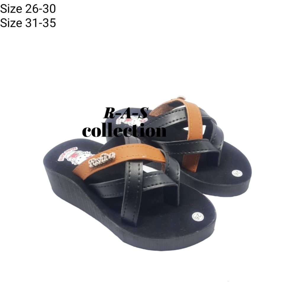 R-A-S Sandal Spon Anak / Sandal Wedges anak perempuan