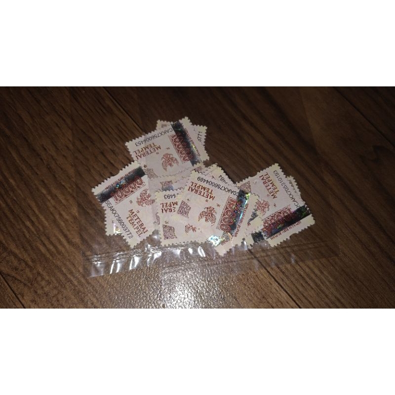 

Jual mat*rai 10000 asli kantor pos harga satuan