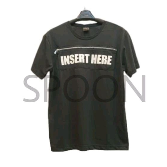 Atasan Kaos Oblong Pria/Wanita | SPOON |