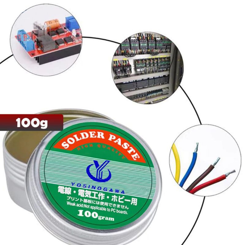 Lead Roll 0.8mm 100 gram 63/27 Wire Tinol Tenol Elektronik / Timah Solder 100g 0.8mm