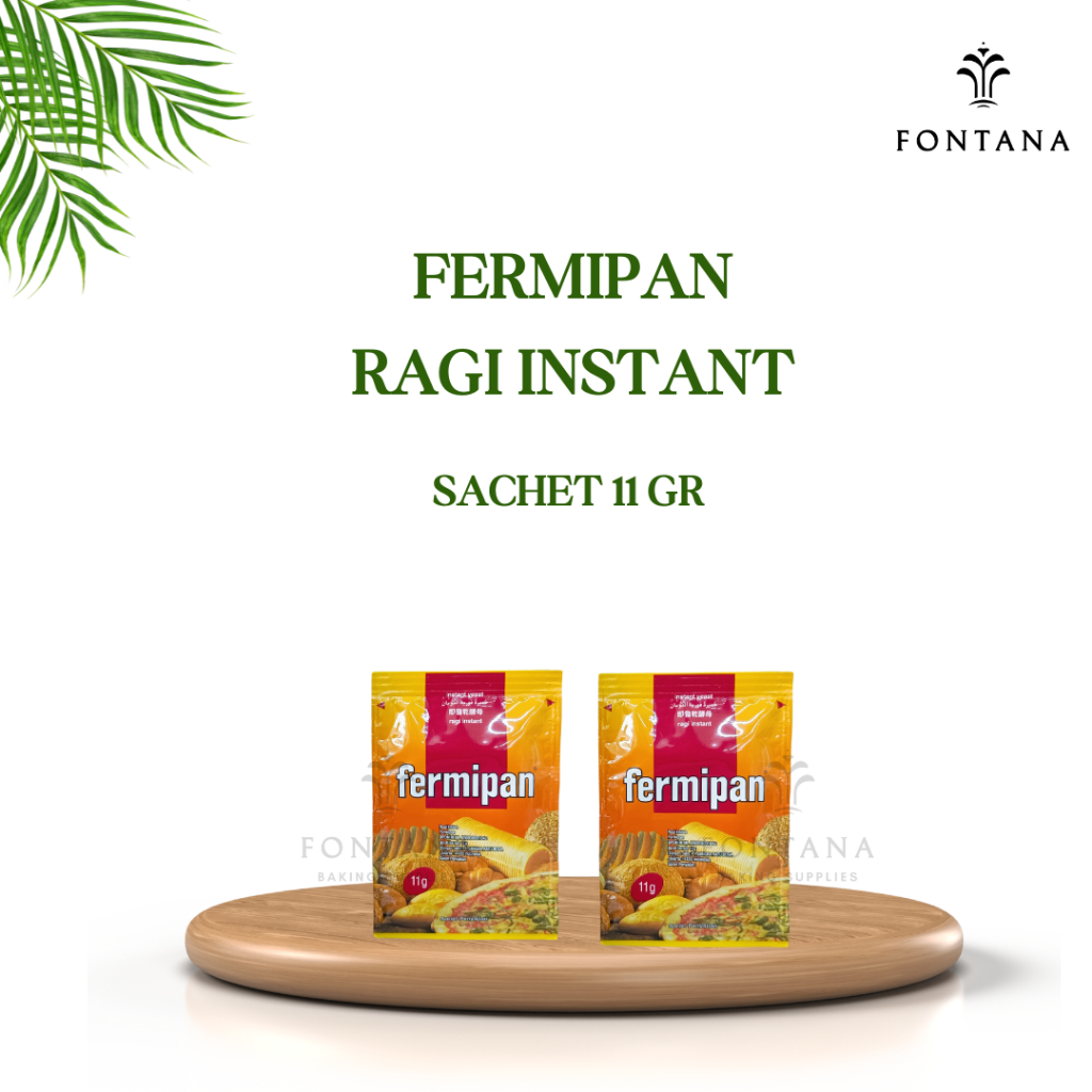

FERMIPAN RAGI INSTAN 11 GR / FERMIPAN INSTANT YEAST 11 GR