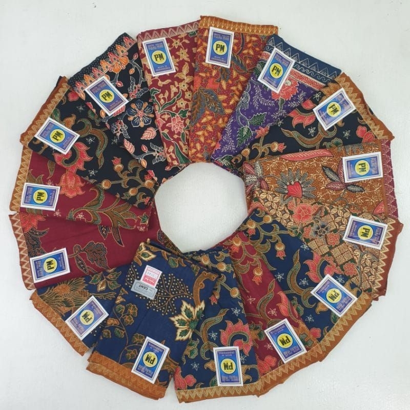 KAIN PANJANG BATIK HALUS PM PULAU MAS SAMPING KEBAT PANJANG KAIN JARIK