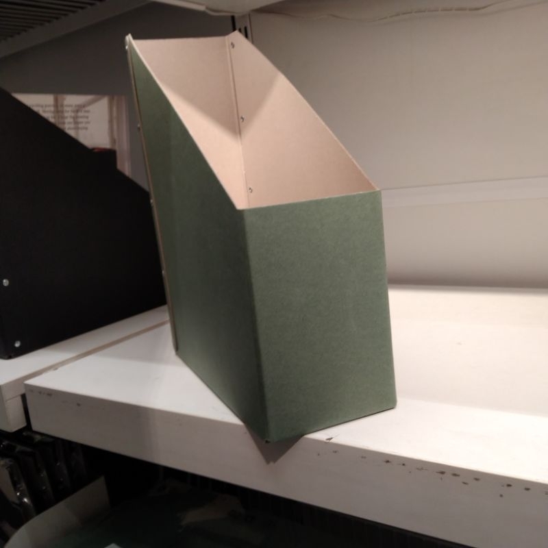 

Box file dokumen binder karton tebal 1 pc warna hijau muat kertas A4 rak file organizer