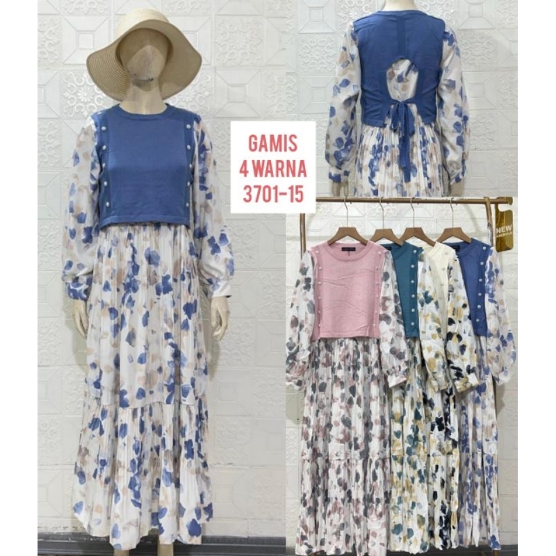 Gamis Rajut Zara Premium Mix Katun Plisket Import By Zara Woman